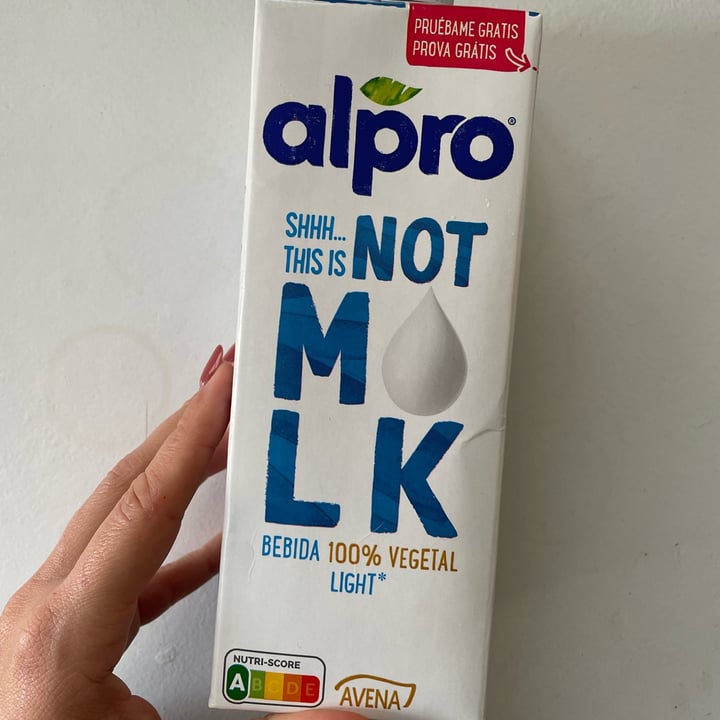 photo of Alpro Light oat milk shared by @isabellaf on  12 Dec 2022 - review