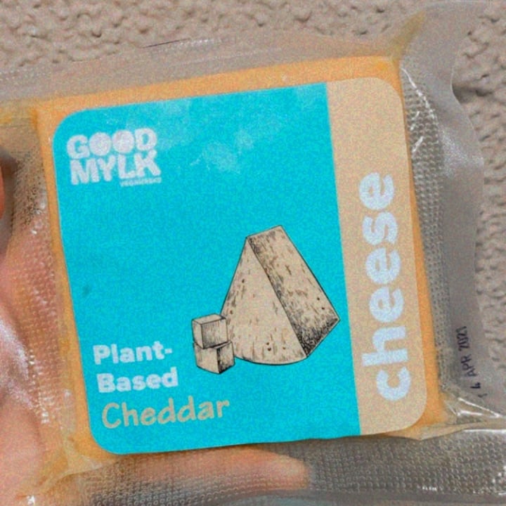 photo of GoodMylk Cheddar Cheese shared by @geetikaraizada on  10 Dec 2021 - review