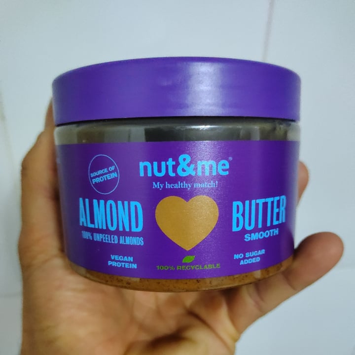 photo of Nut & me Crema De Almendra Sin Pelar shared by @alengendro on  25 Mar 2022 - review