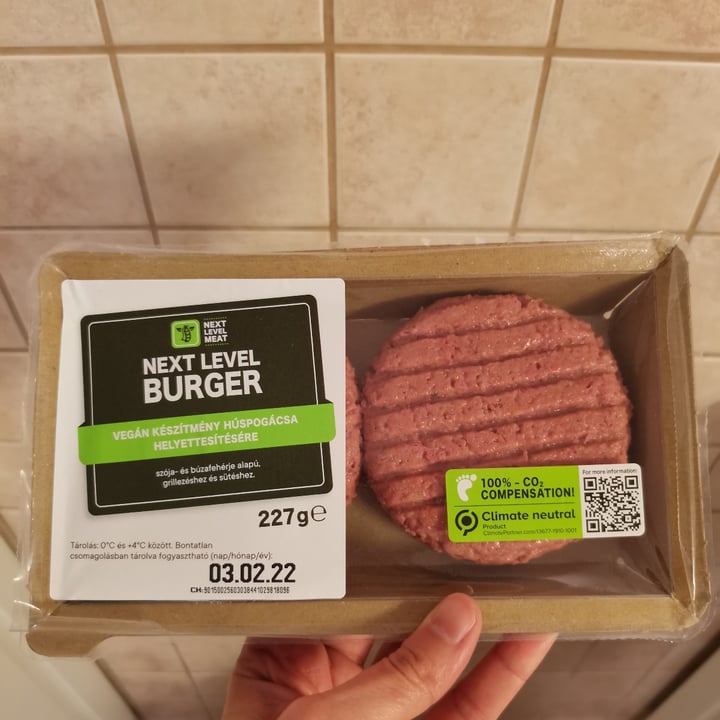 review photo of Next Level Meat Burger Vegetali shared by @hajnalkaveronika on 30 Jan 2022 - review