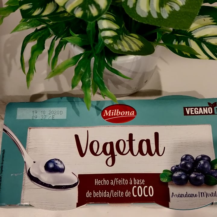 photo of Milbona Yogur Vegetal de Arándanos a Base de Coco shared by @gitaneta on  18 Oct 2020 - review