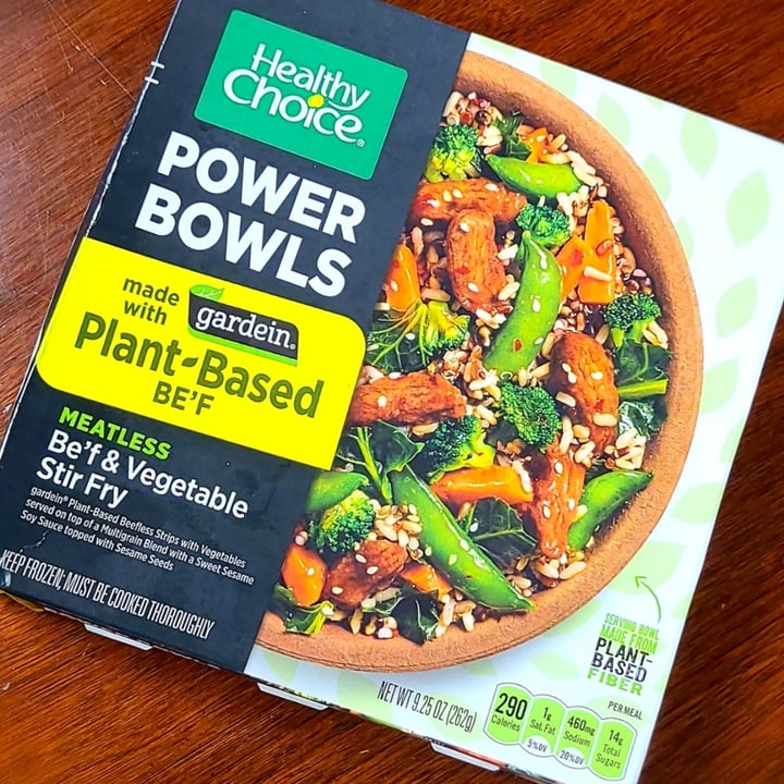 photo of Healthy Choice Power Bowls Be'f & Vegetable Stir Fry shared by @agreene428 on  15 Dec 2021 - review