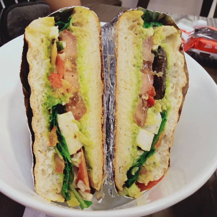 photo of Everyday Vegan Cafe panini shared by @veganspicegirl on  23 Oct 2021 - review
