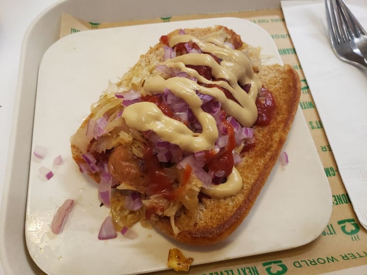 photo of Next Level Burger San Francisco Beyond Kraut Dog shared by @norcalvegan on  22 Jun 2019 - review