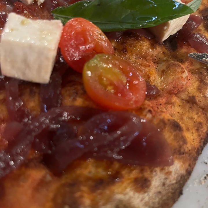 photo of Rubiu - Birrificio Artigianale e Brew Pub pizza mediterraneo vegan shared by @miky2022 on  21 Sep 2022 - review