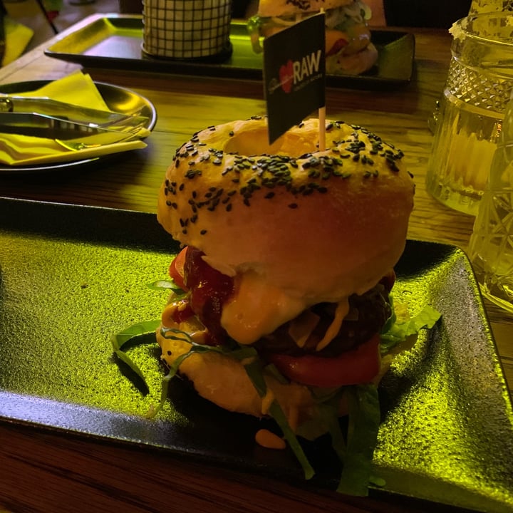 review photo of Hudsons The Burger Joint (Claremont) The Scheckters Raw Burger shared by @caitlynclinton on 06 Jun 2021 - review