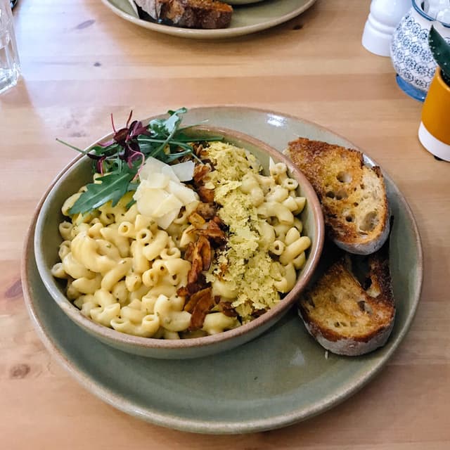 「Macaroni and Cheese」の料理の写真
