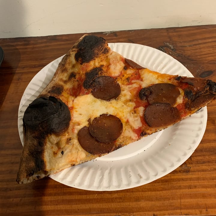 review photo of 20th Street Pizza Seitan Pepperoni Pizza shared by @vaishnavrao on 10 Jan 2023 - review