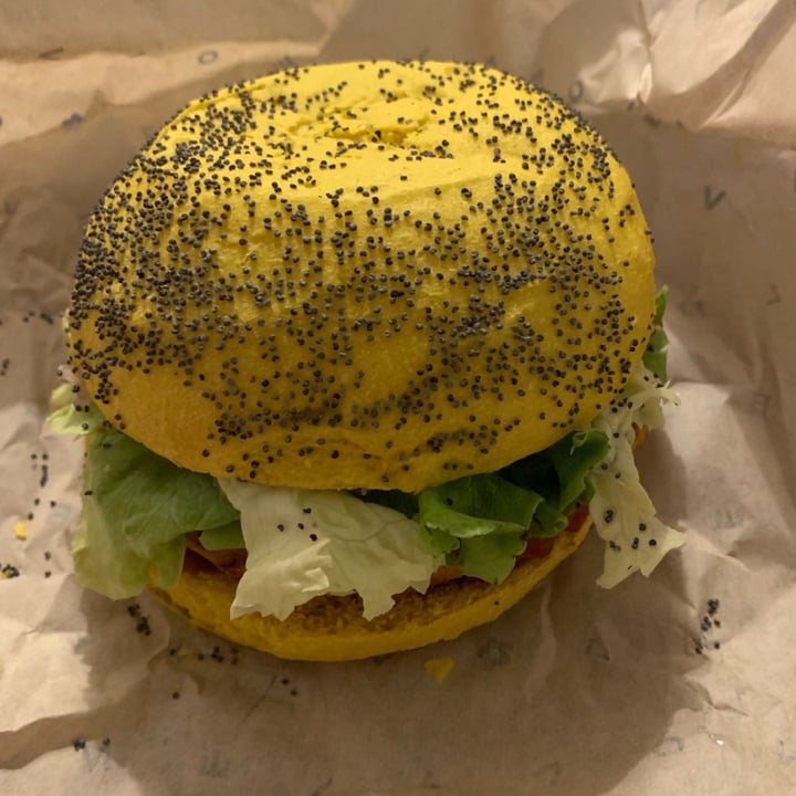 photo of Flower Burger Roma Spicy cecio shared by @saraher on  20 Apr 2021 - review