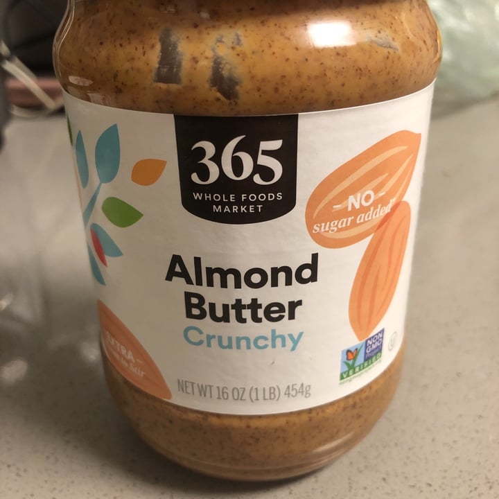 photo of 365 Whole Foods Market 365 Almond Butter shared by @cchumney on  27 Jun 2021 - review