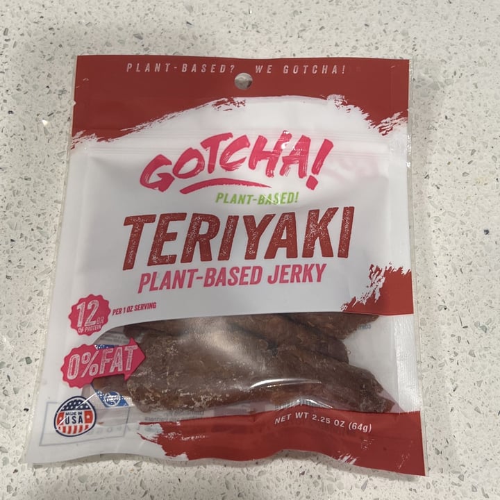 review photo of Gotcha! Teriyaki Plant-Based Jerky shared by @daphnet on 03 Jul 2022 - review