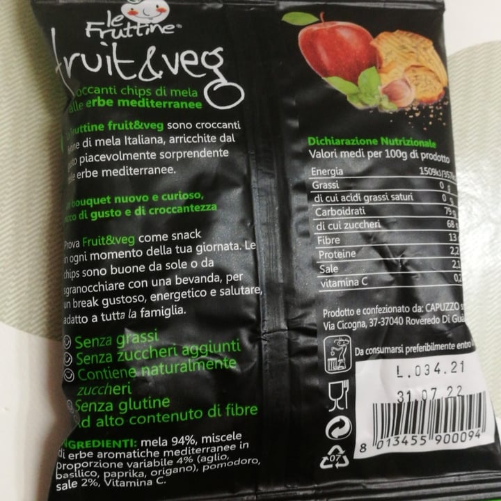 photo of Le fruttine Fruit & Veg shared by @unatempestavegana on  06 May 2021 - review