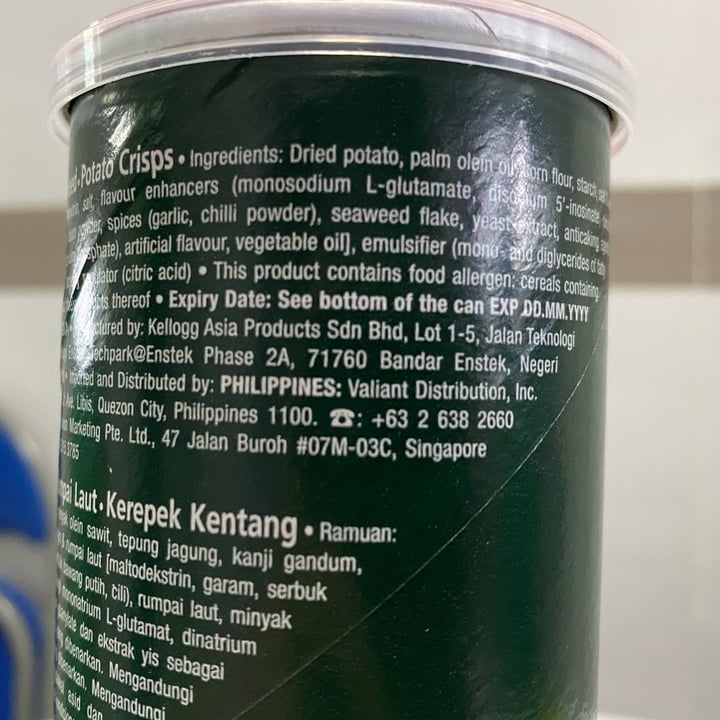review photo of Pringles Salt & Seaweed shared by @mycat on 02 Jan 2022 - review