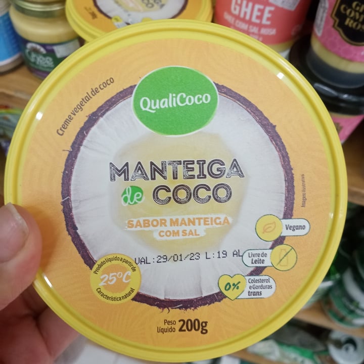 review photo of Qualicoco Qualicoco Manteiga De Coco sabor Manteiga Com Sal shared by @tasica84 on 02 Jun 2022 - review
