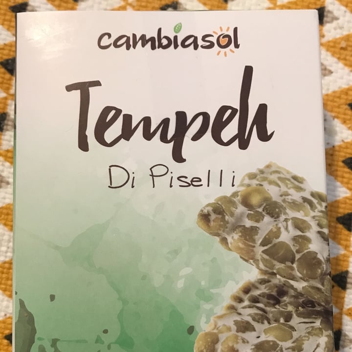 photo of Cambiasol Tempeh di piselli shared by @eleonoravis on  27 Dec 2021 - review