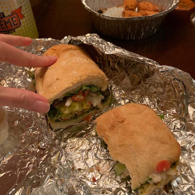 菜肴“Veggie Hoagie”的照片