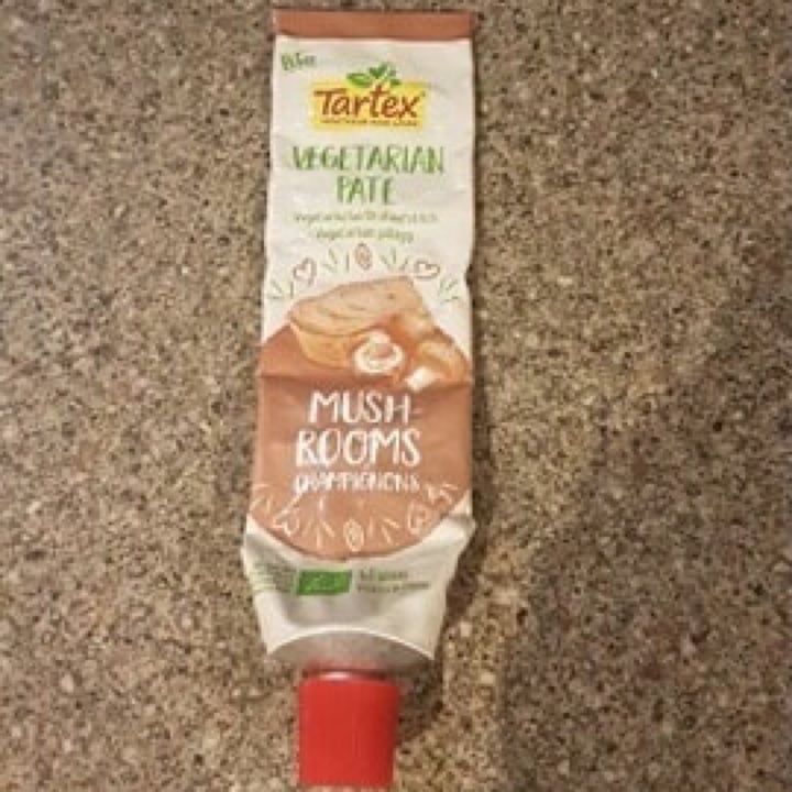review photo of Tartex Organic vegetarian pâté - mushroom shared by @aimeelynham on 12 Jun 2020 - review