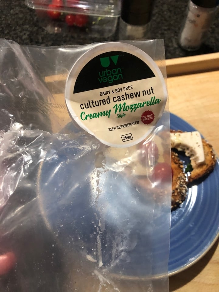 photo of Urban Vegan Mozarella shared by @megpeg on  19 May 2020 - review