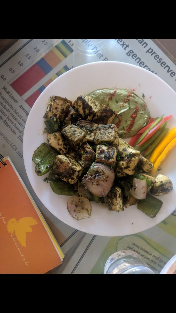 photo of Carrots Restaurant Pesto Grilled Tofu shared by @harsha on  12 Sep 2019 - review