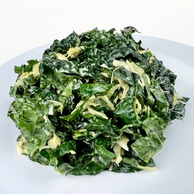 菜肴“Kale and Kraut Side Salad”的照片