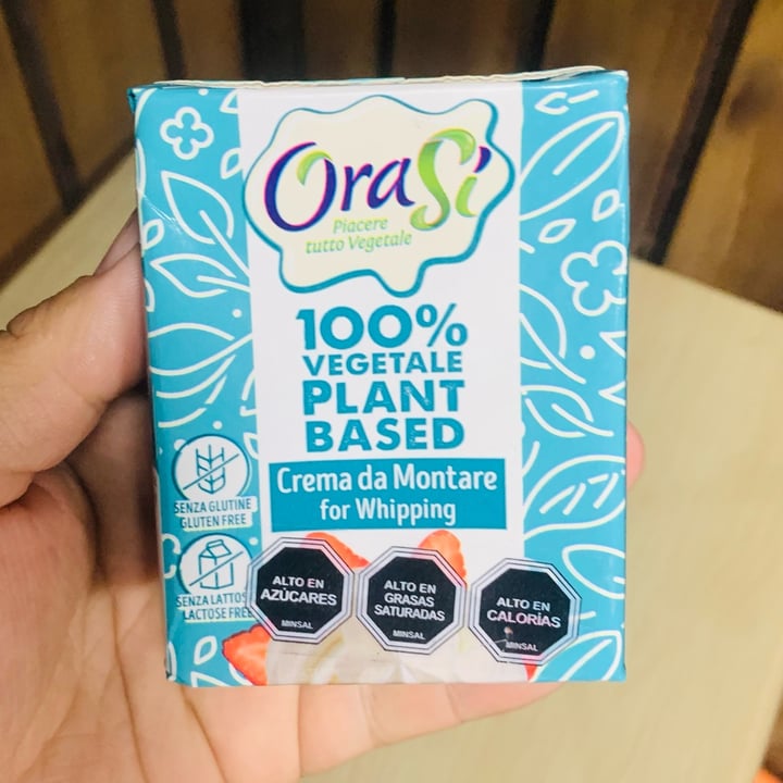photo of OraSí 100% Plant based crema da montare shared by @ninaninonine on  23 Jun 2022 - review