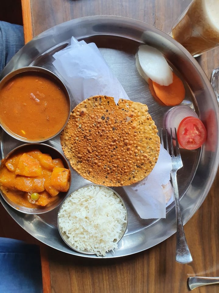 photo of Imli Cafe & Restaurant Paratha Thali shared by @arkapravabhar on  18 Feb 2020 - review