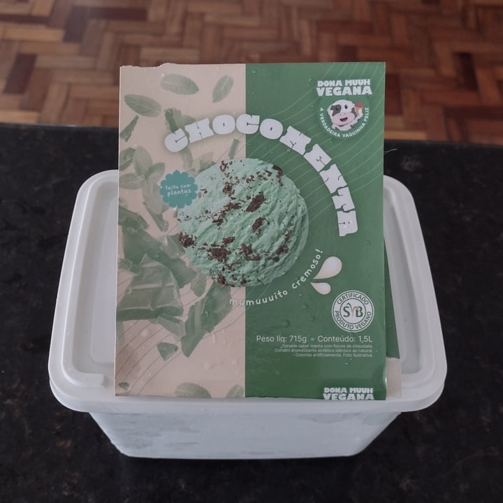 review photo of Dona Muuh Vegan Sorvete de chocomenta shared by @biarossi on 29 Sep 2022 - review