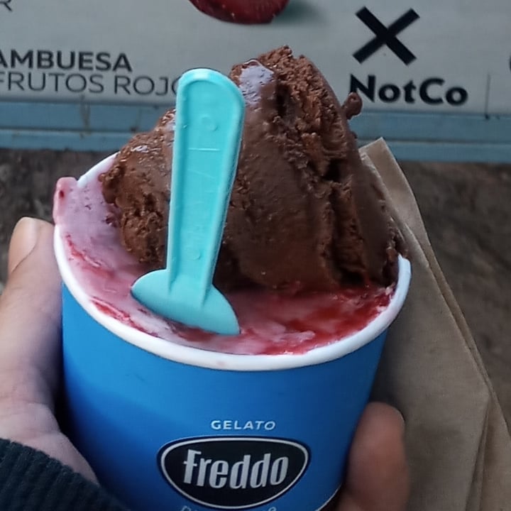 photo of Freddo Helado de chocolate con maracuya shared by @melgi on  21 Jun 2022 - review