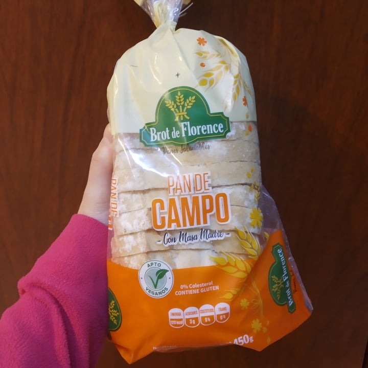 photo of Brot de Florence Pan Blanco De Campo shared by @easyvgan on  05 Aug 2021 - review