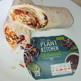 photo of Plant Kitchen (M&S) No Chicken Smokehouse Wrap shared by @supersupergirl on  16 Mar 2021 - review