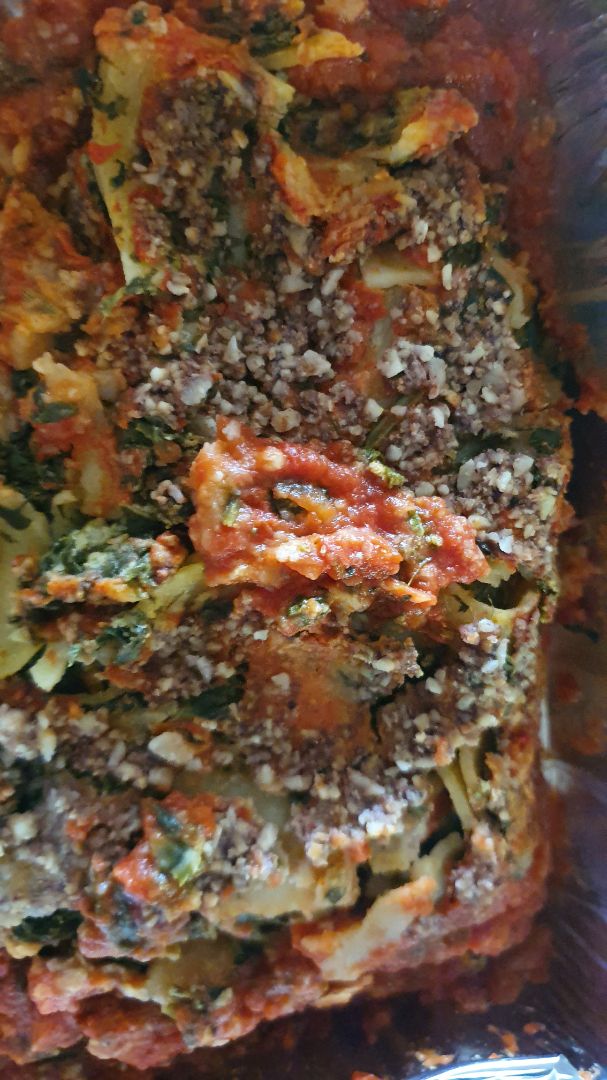 photo of Vegan E Meet Italy Spinach Lasagne shared by @sunshineyum on  07 Jan 2020 - review