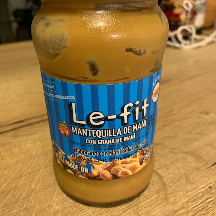 photo of Le-Fit Mantequilla De Maní Crunchy shared by @fserei on  26 Aug 2022 - review