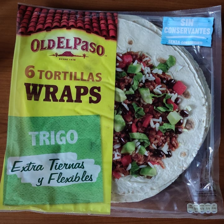 photo of Old El Paso 6 tortillas sin gluten shared by @fabi0 on  12 Jan 2021 - review