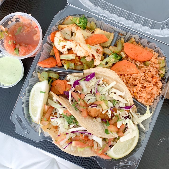 review photo of Ranchos Cocina Vegan Fish Tacos shared by @whitnibble on 25 Jun 2020 - review
