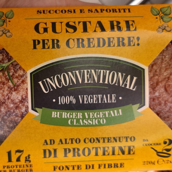 review photo of Unconventional Burger Vegetale Classico - Classic Burger shared by @iole00 on 12 Sep 2022 - review