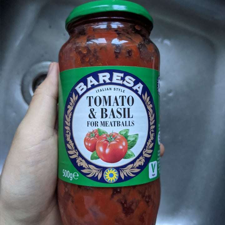 photo of Baresa Tomato & Basil for meatballs shared by @katchan on  02 Jan 2022 - review