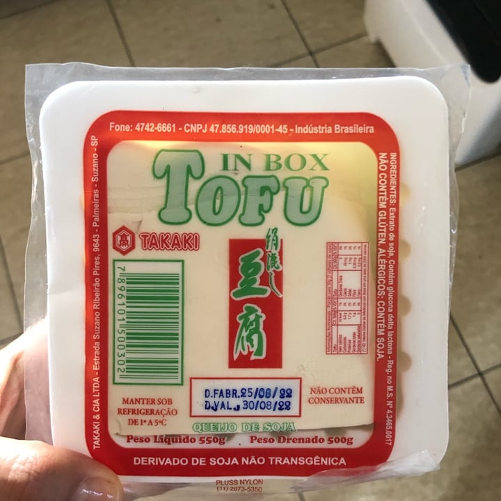 photo of Takaki Tofu shared by @debinha on  28 Aug 2022 - review
