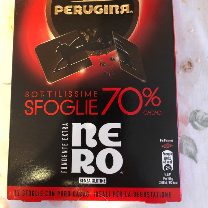 photo of Perugina Sottilissime sfoglie 70% cacao shared by @astrid269 on  22 Jan 2021 - review