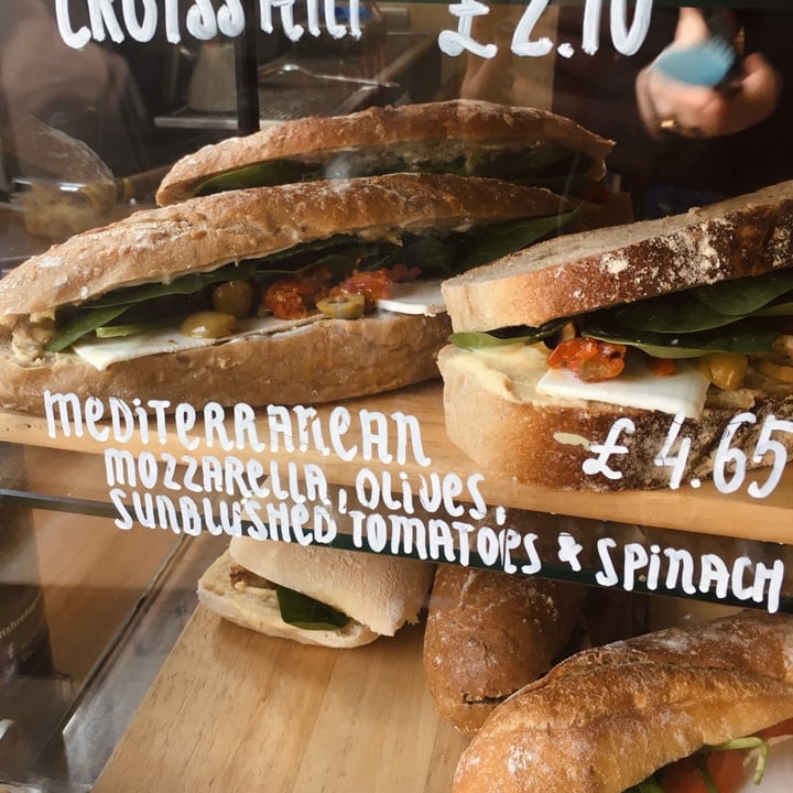 photo of Chapter One Coffee Shop Mediterranean Sandwich shared by @katelouisepowell on  18 Mar 2020 - review