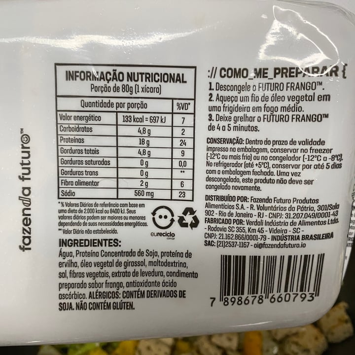 photo of Fazenda Futuro - Future Farm Futuro Frango shared by @camilablessa on  11 May 2022 - review