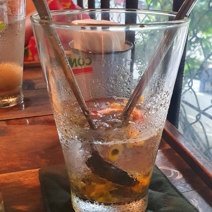 photo of Cộng Cafe Passion fruit peach tea shared by @snoopyboo on  29 Jul 2020 - review