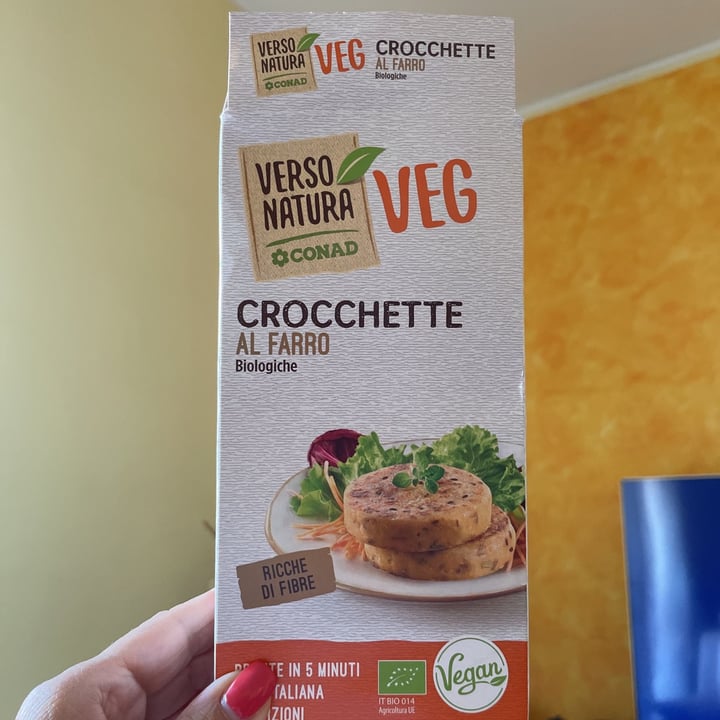 photo of Verso Natura Conad Veg Crocchette Al Farro shared by @annalize on  24 Jun 2021 - review