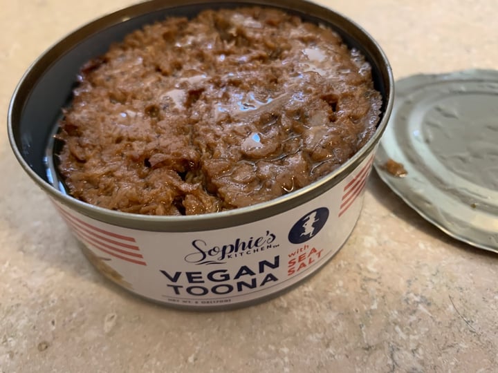 photo of Sophie's Kitchen Vegan Toona Sea Salt shared by @keeponveganon on  16 Apr 2020 - review