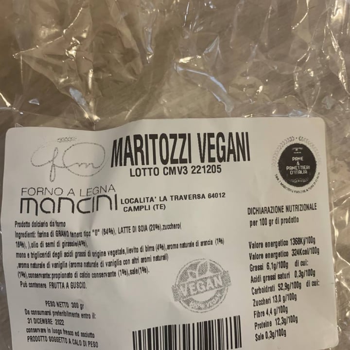 photo of Forno a Legna Mancini Maritozzi Vegani shared by @karlelios on  11 Dec 2022 - review