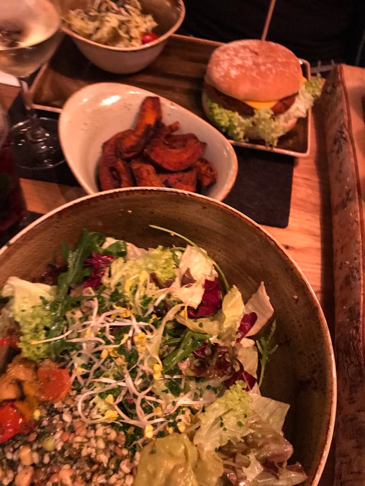 photo of HANS IM GLÜCK Burgergrill & Bar Kerngesund/ salad with legumes shared by @charlyy on  03 Dec 2019 - review