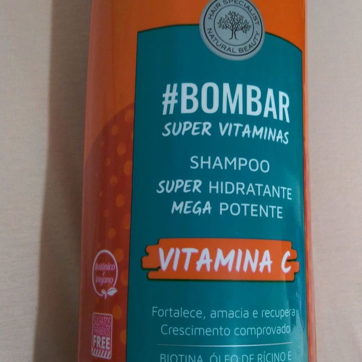 review photo of Inoar Shampoo #Bombar Super Vitaminas shared by @carinehs on 17 Apr 2022 - review