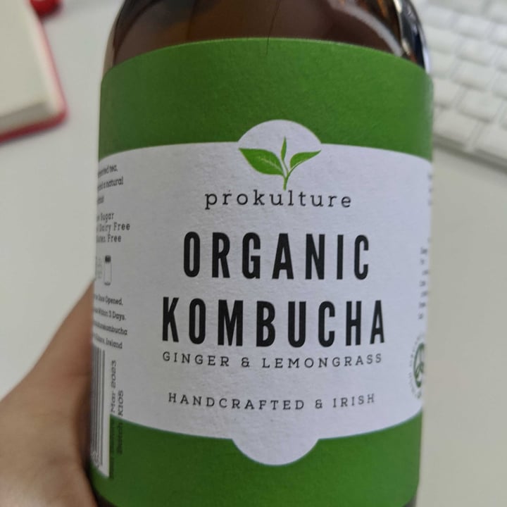 review photo of Prokulture Organic kombucha ginger & lemongrass shared by @samvi on 01 May 2022 - review