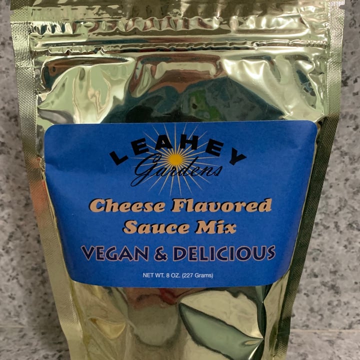 photo of Leahey Gardens Cheese Flavored Sauce Mix shared by @onehungryvegan on  20 Oct 2020 - review