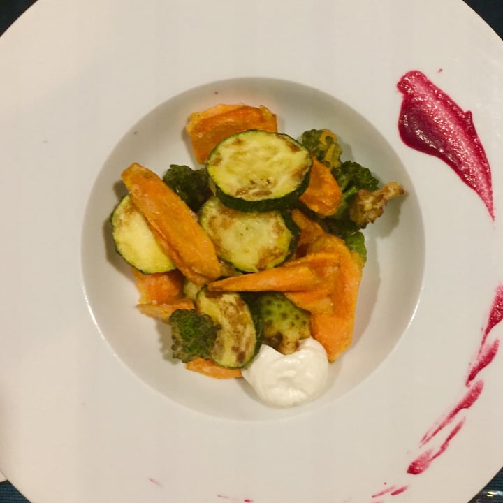 photo of Apriti Sesamo Tempura di carote, broccoli e carciofi con maionese allo zenzero shared by @almamel on  08 May 2022 - review