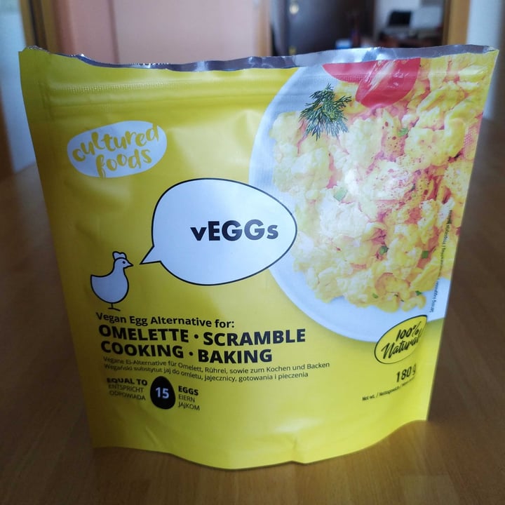 photo of Cultured Foods Vegan Egg Alternative For Omelette, Scramble, Cooking, Baking shared by @andreino on  26 Jul 2022 - review